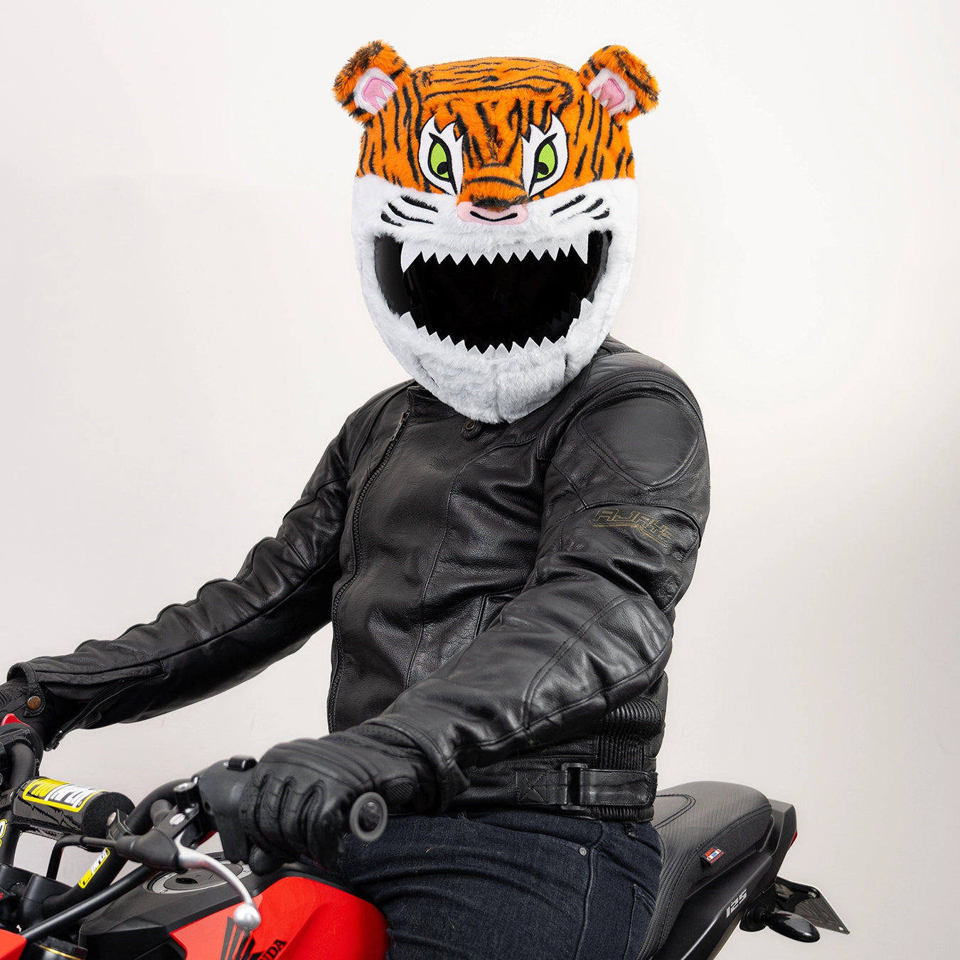 face mask under motorcycle helmet Motorcycle Helmet Cover - Tiger