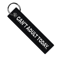 Can't Adult Today - Motorcycle Keychain