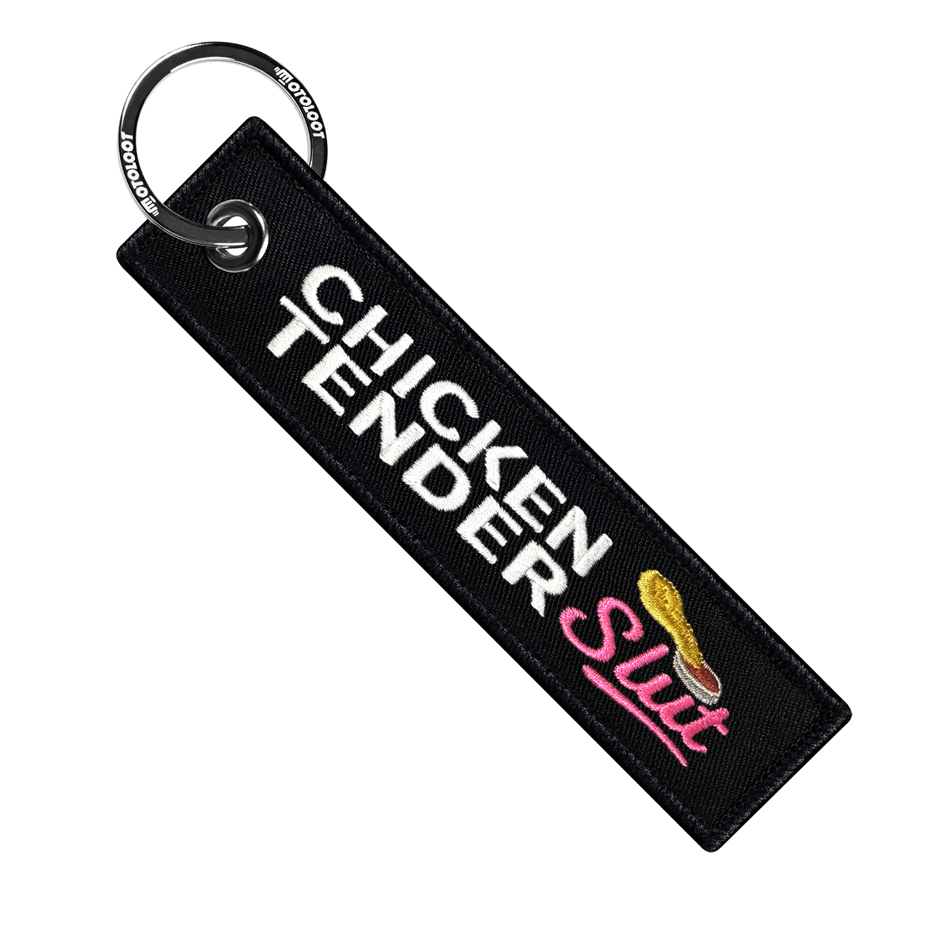 Chicken Tender Slut - Motorcycle Keychain