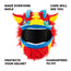 Motorcycle Helmet Cover - Chinese Dragon