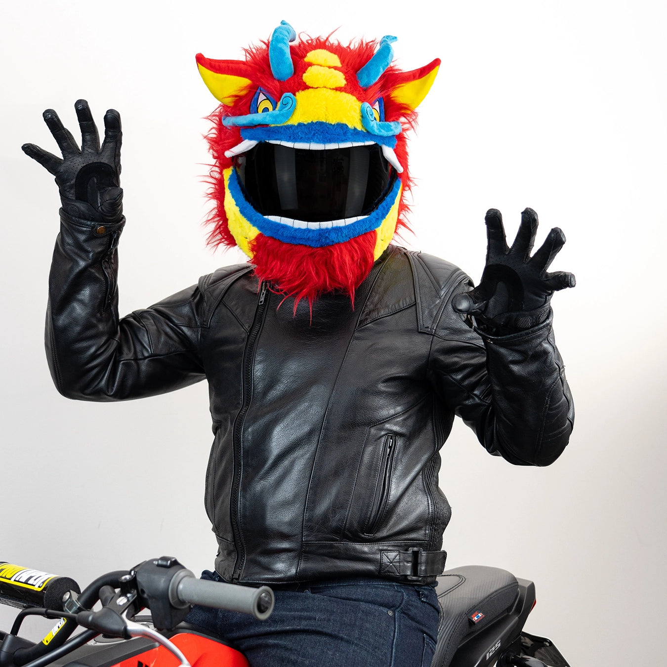 china wholesale motorcycle helmets Motorcycle Helmet Cover - Chinese Dragon