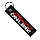Chronically Online - Motorcycle Keychain