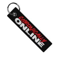 Chronically Online - Motorcycle Keychain