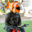 Motorcycle Helmet Cover - Clown Fish