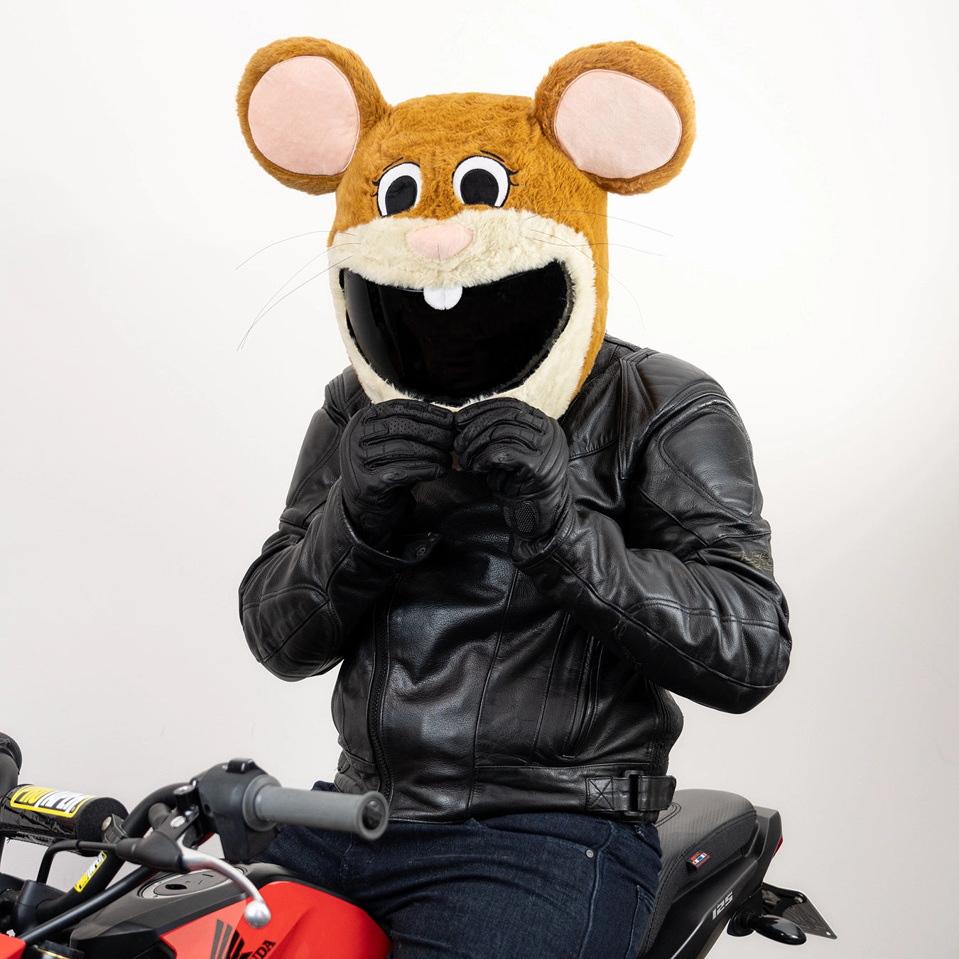 danger mouse motorcycle helmet Motorcycle Helmet Cover - Mouse