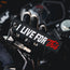 I Live For This - Motorcycle Keychain