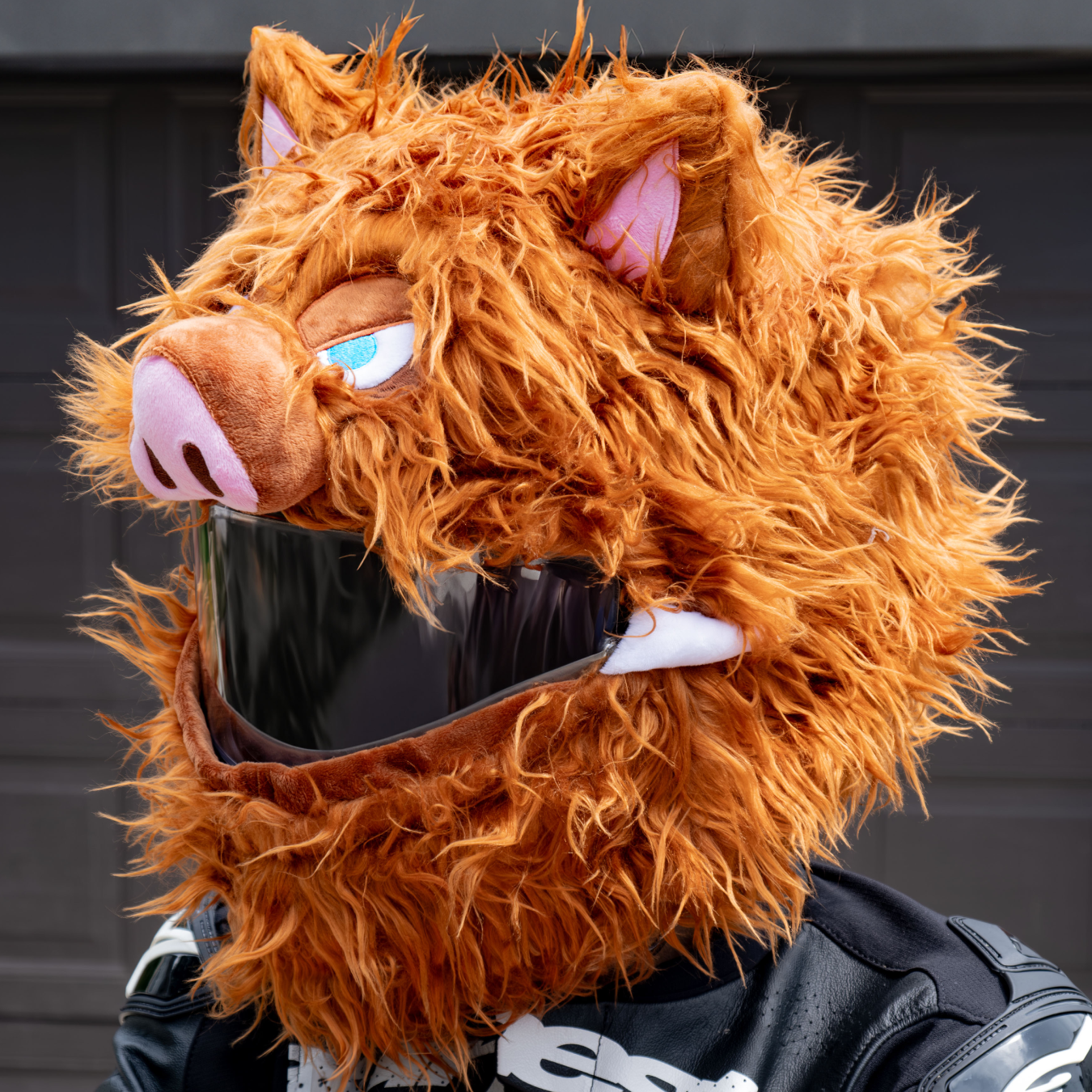 Motorcycle Helmet Cover - Wild Boar Motorcycle Helmet Cover - Wild Boar