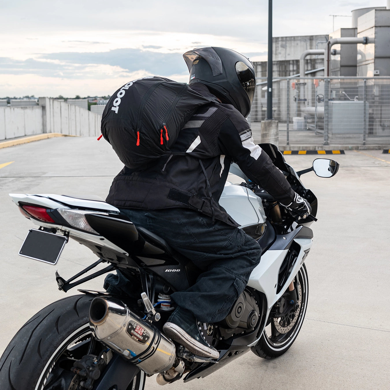 Foldable Motorcycle Backpack