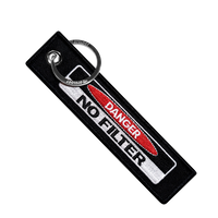 Danger No Filter - Motorcycle Keychain