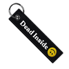 Dead Inside - Motorcycle Keychain