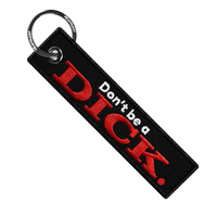 Don't Be A Dick - Motorcycle Keychain