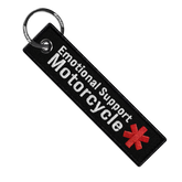 Emotional Support Motorcycle - Motorcycle Keychain