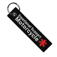 Emotional Support Motorcycle - Motorcycle Keychain