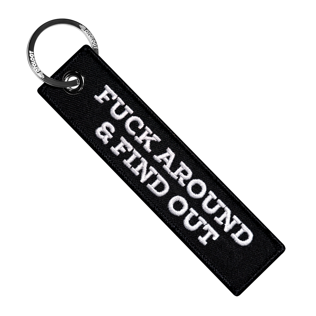 F Around & Find Out - Motorcycle Keychain