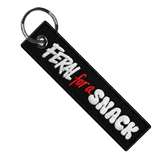Feral For A Snack - Motorcycle Keychain