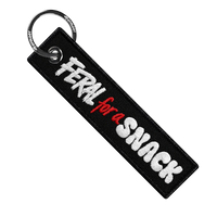 Feral For A Snack - Motorcycle Keychain