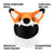 Motorcycle Helmet Cover - Fox