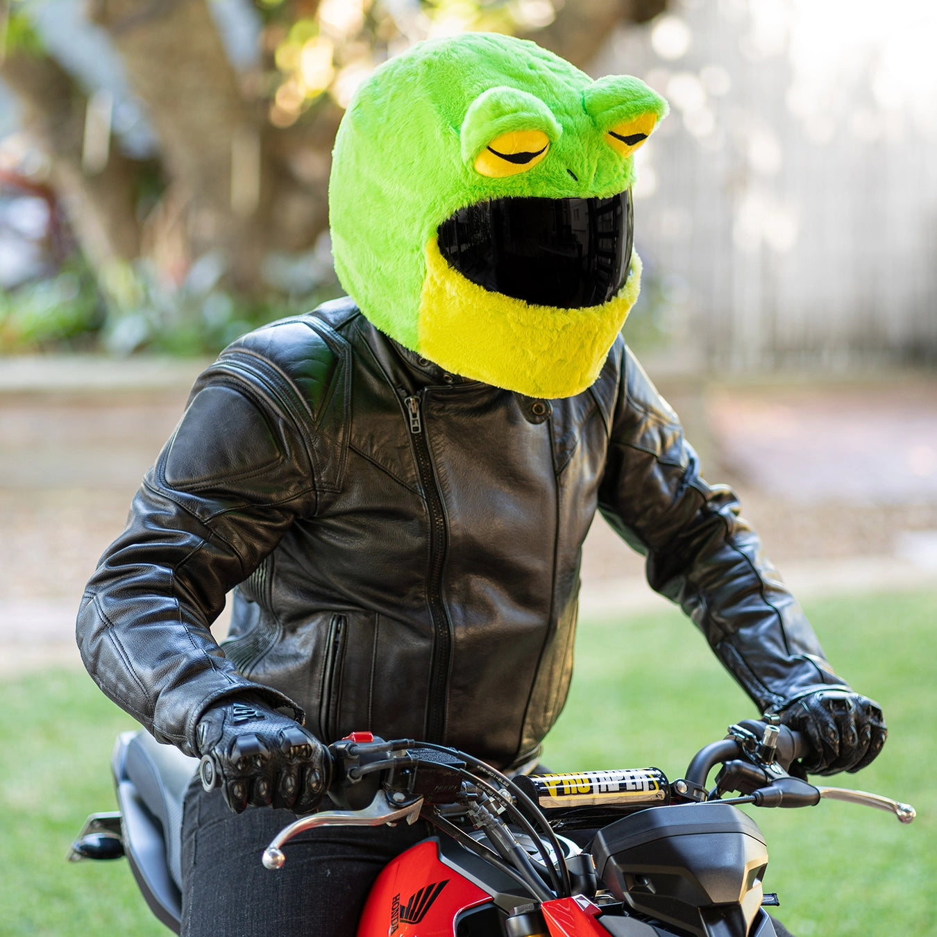 Motorcycle Helmet Cover - Frog Motorcycle Helmet Cover - Frog