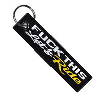 Fuck This Let's Ride - Motorcycle Keychain