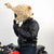 Motorcycle Helmet Cover - Giraffe