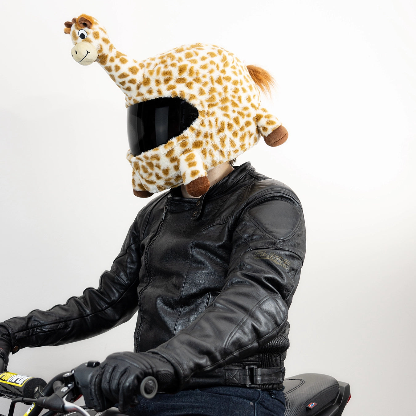 Motorcycle Helmet Cover - Giraffe Motorcycle Helmet Cover - Giraffe