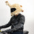 Motorcycle Helmet Cover - Giraffe