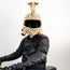Motorcycle Helmet Cover - Giraffe