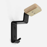 bike helmet mounted on rack Motorcycle Helmet Rack by Moto Loot