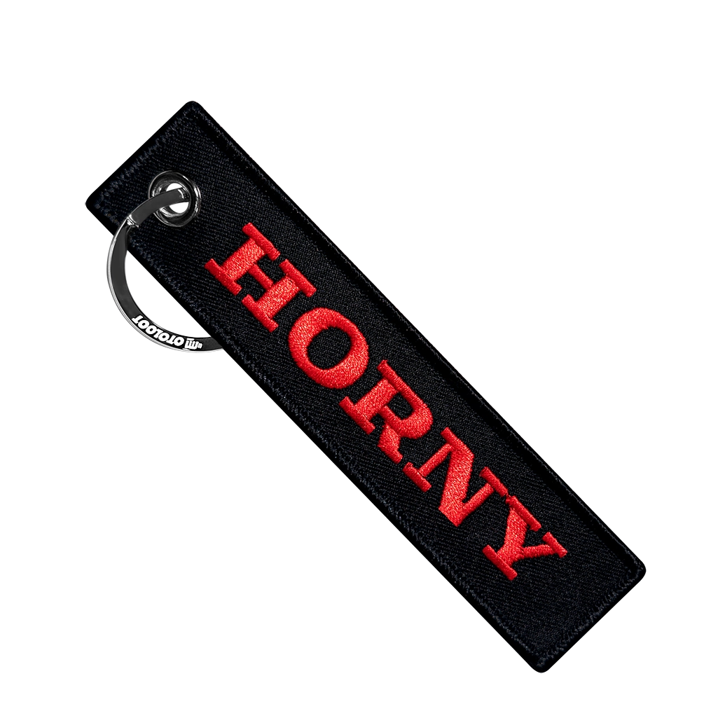 Horny - Motorcycle Keychain