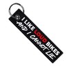 I Like Loud Bikes And I Cannot Lie - Motorcycle Keychain