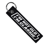 I'm Not Old I'm Classic - Motorcycle Keychain