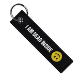 I Am Dead Inside - Motorcycle Keychain