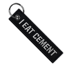 I EAT CEMENT - Motorcycle Keychain