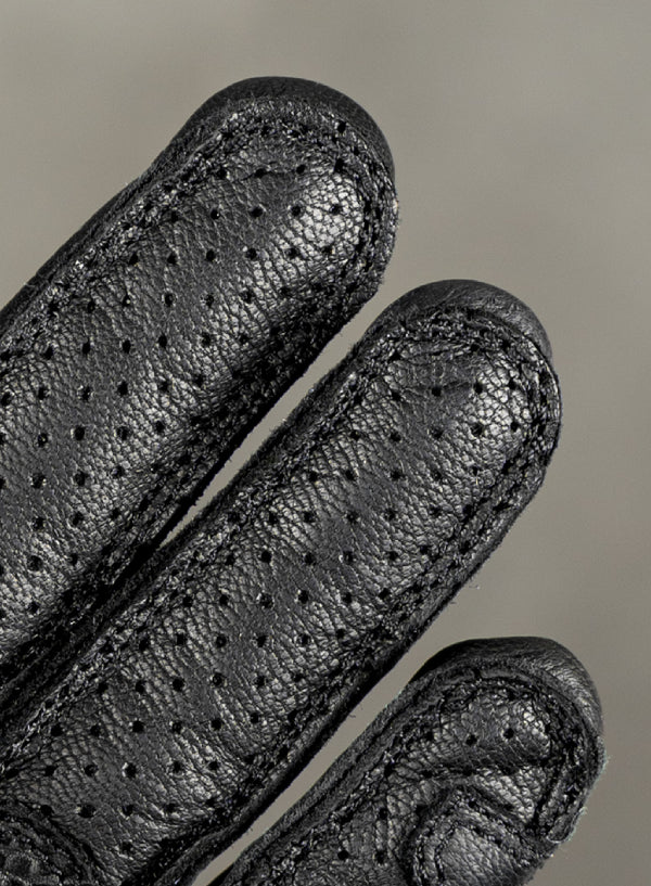 Motorcycle gloves double stitch