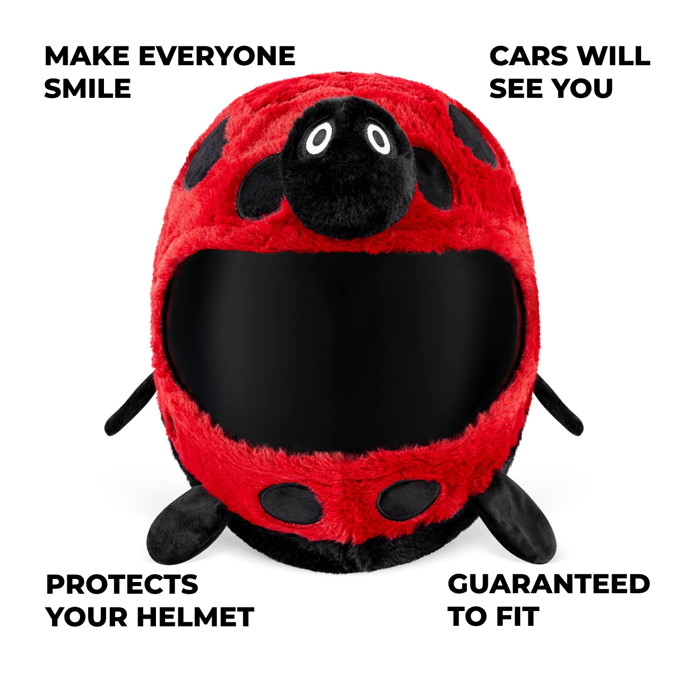 douchebag motorcycle helmet Motorcycle Helmet Cover - Ladybug