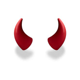 Large Horns Red - Motorcycle Helmet Accessory