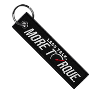 Less Talk More Torque - Motorcycle Keychain