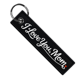 I Love You, Mom - Motorcycle Keychain