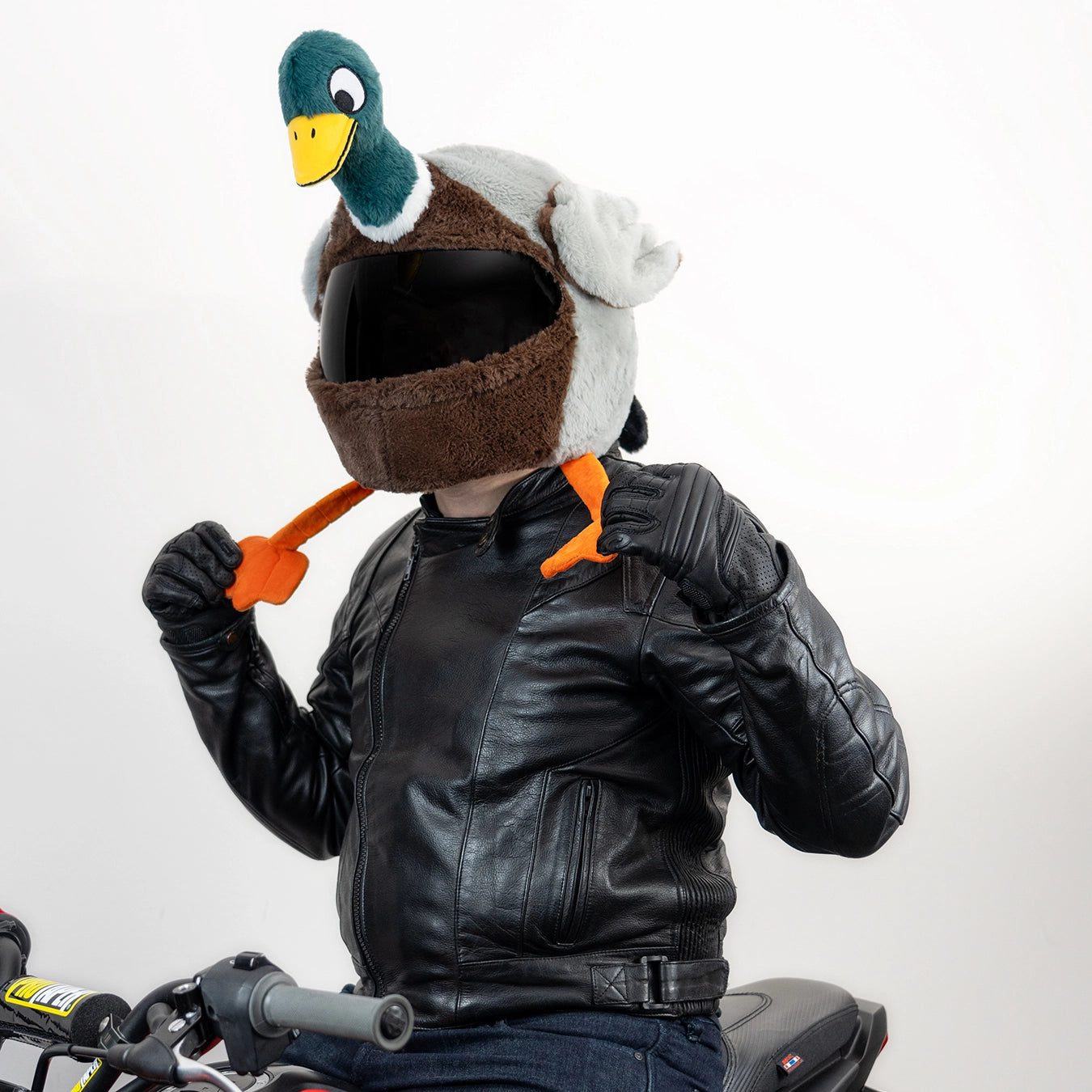 ducks unlimited motorcycle helmet Motorcycle Helmet Cover - Mallard Duck