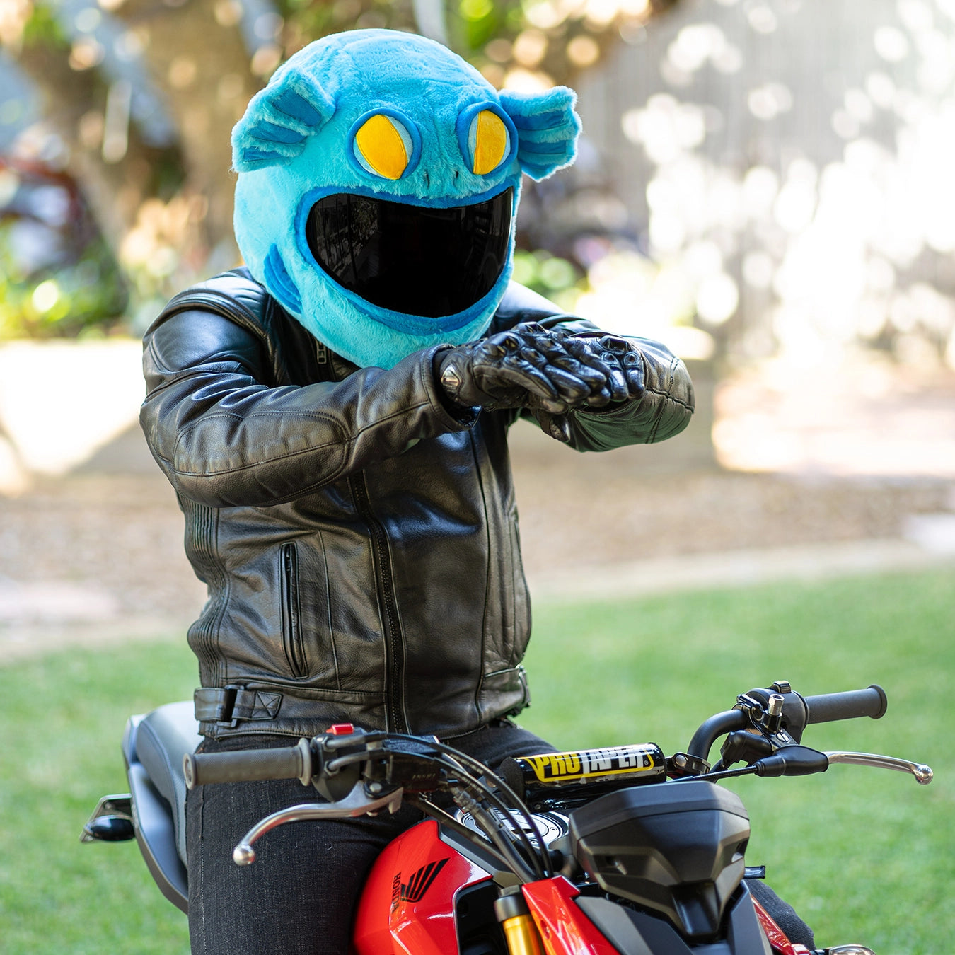 Motorcycle Helmet Cover - Merman