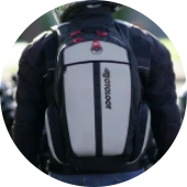 Motorcycle bags, packs and rigs