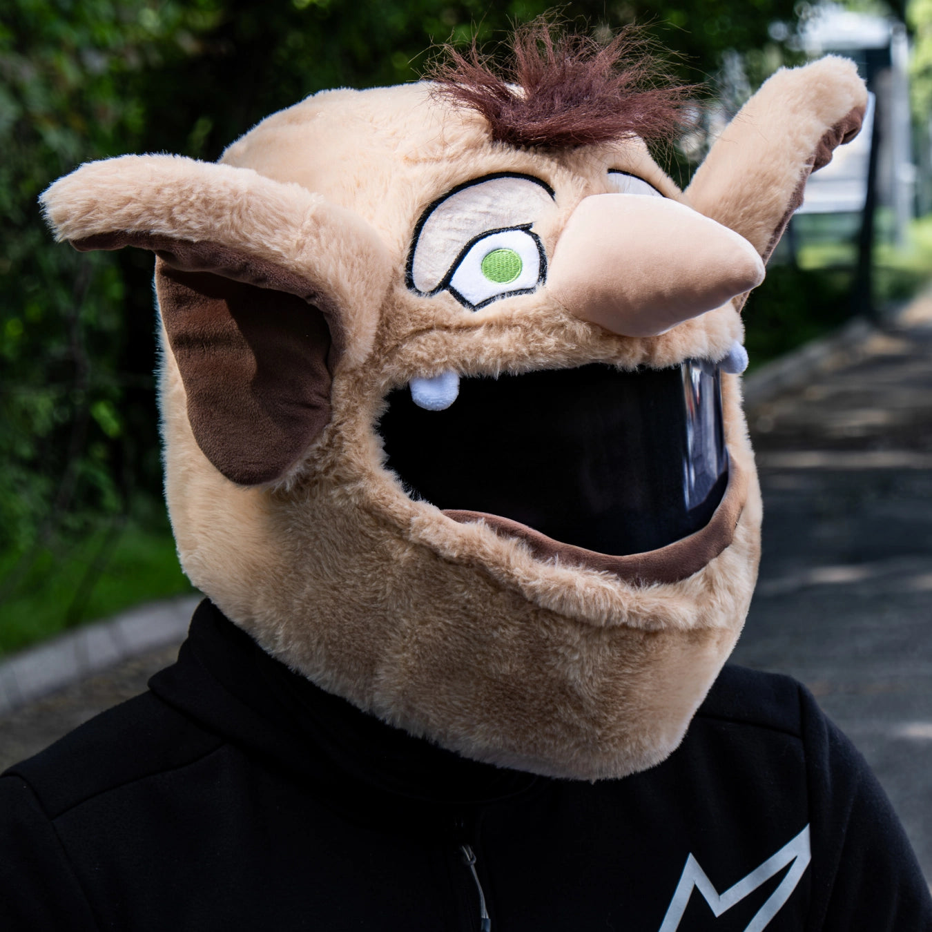 elf motorcycle helmet cover Motorcycle Helmet Cover - House Elf