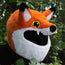 Motorcycle Helmet Cover - Fox