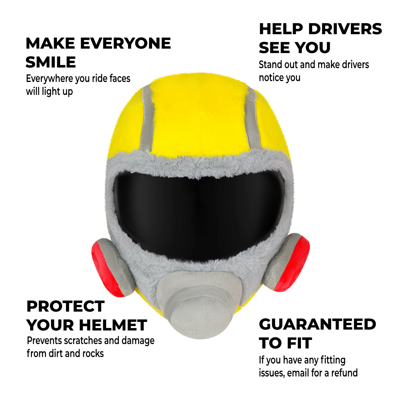 Motorcycle Helmet Cover - Hazmat Mask Motorcycle Helmet Cover - Hazmat Mask