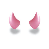 Small Horns Pink - Motorcycle Helmet Accessory