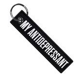 My Antidepressant - Motorcycle Keychain
