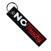 No Touchy - Motorcycle Keychain