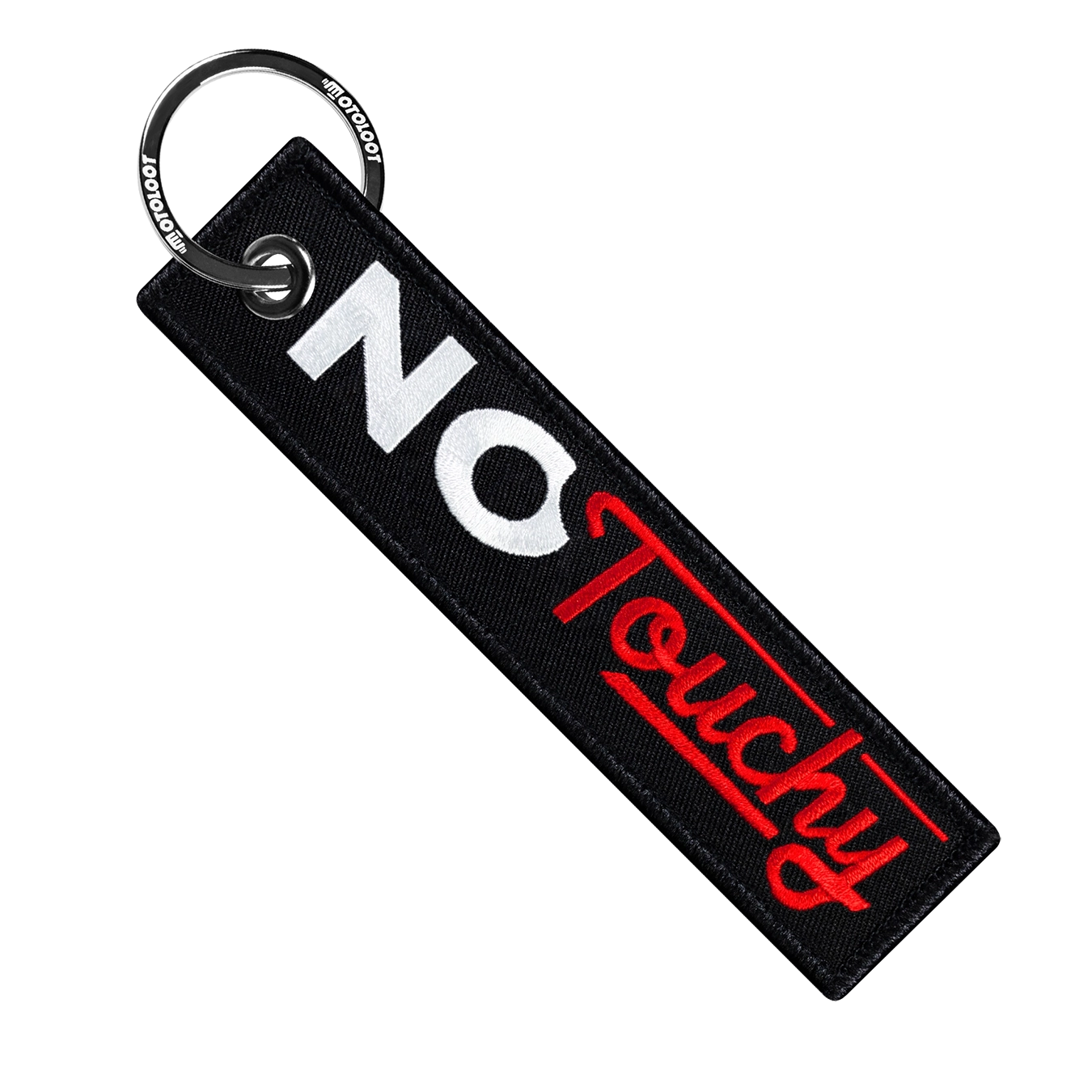 No Touchy - Motorcycle Keychain