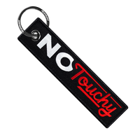 No Touchy - Motorcycle Keychain