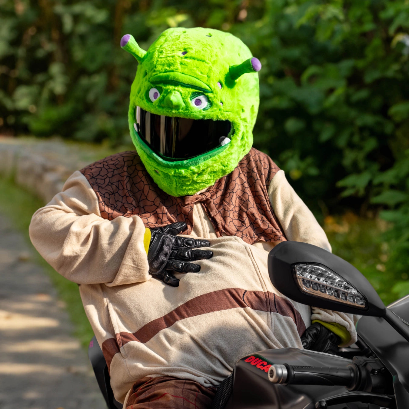 fantasy motorcycle helmets for sale Motorcycle Helmet Cover - Ogre
